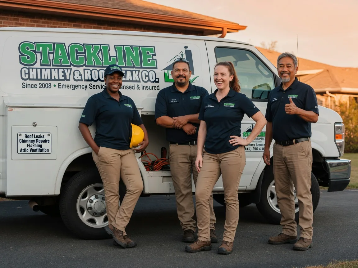 Chimney flashing repair company in Mantua, OH